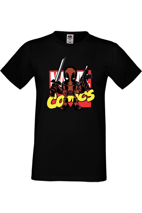 Férfi póló deadpool marvel comics Marvel Comics Deadpool, Fekete
