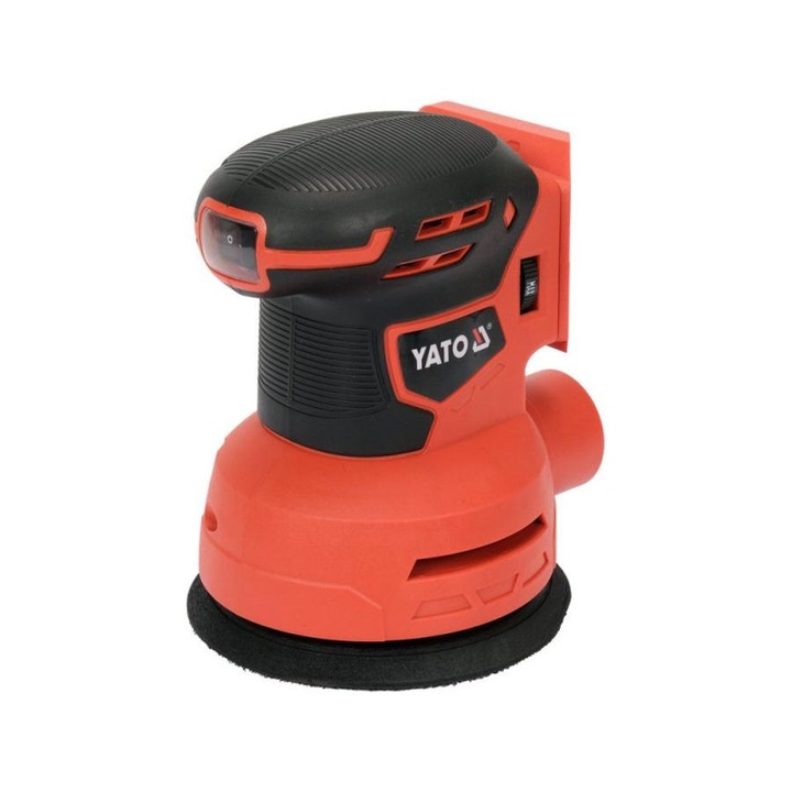 Yato akkumulátoros excenteres csiszoló 125 mm 18 V akku + töltő nélkül