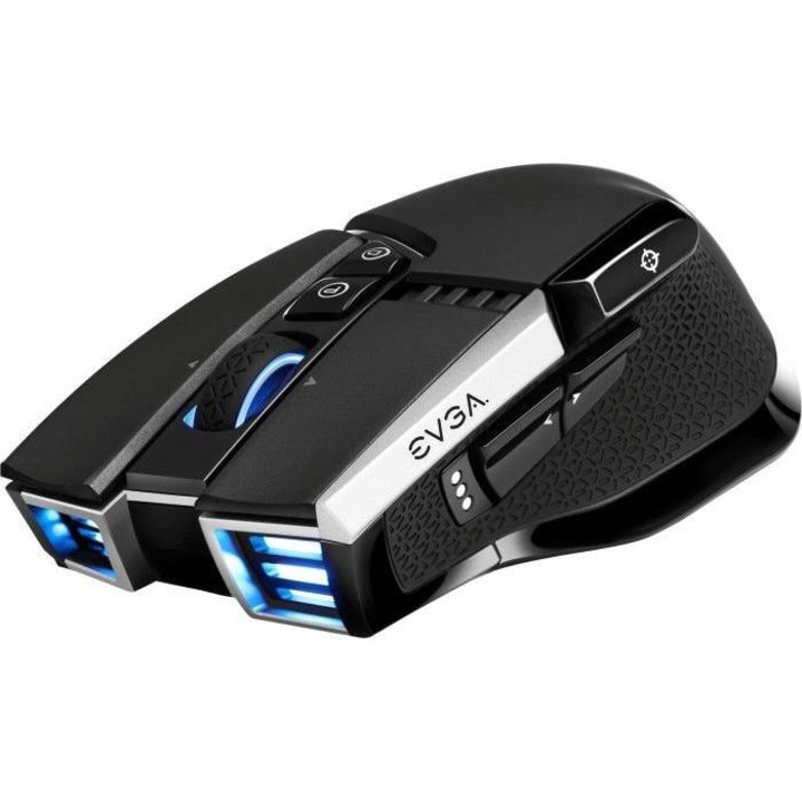 Mouse wireless, eVGA, X20, Negru
