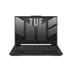 Лаптоп Asus TUF Gaming F15 FX507ZC4-HN081, FX507ZC4-HN081.16GB.1TBSSD, 15.6", Intel Core i5-12500H (12-ядрен), NVIDIA GeForce RTX 3050 (4GB GDDR6), 16 GB 3200 MHz DDR4, Сив