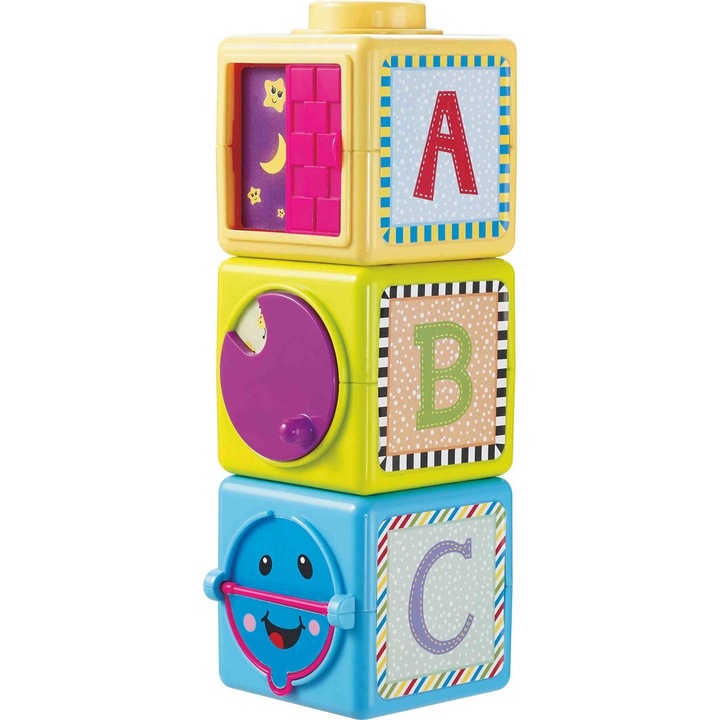 Joc educativ touch box, Plastic, Multicolor