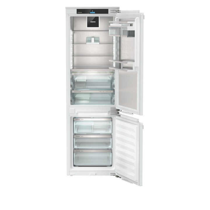 Хладилник с фризер за вграждане Liebherr ICBNd 5173 Peak, NoFrost, BioFresh, 244 l, 178 сm, Клас D, Бял