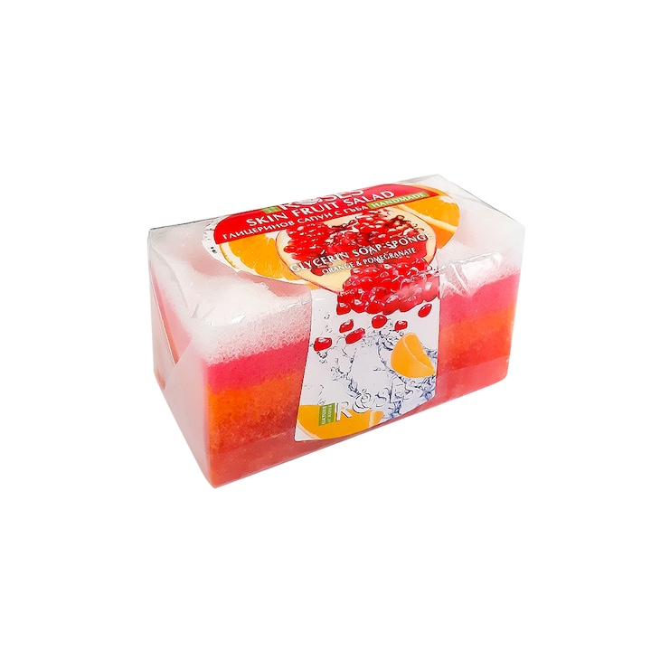 Sapun Nature of Agiva, Cu glicerina, Rodie, Multicolor