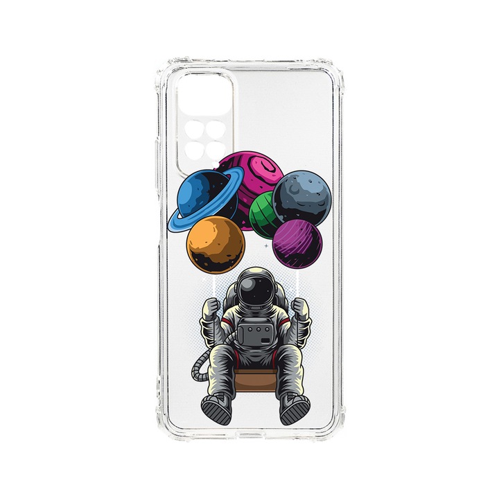 Силиконов калъф BestCase за Xiaomi Redmi Note 11 Pro 4G / 5G, Astronaut, 1.5MM, Anti Shock, AS 995