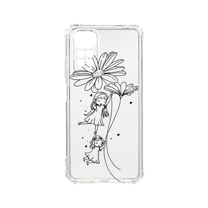 Силиконов калъф BestCase за Xiaomi Redmi Note 11 Pro 4G / 5G, Sisters, 1.5MM, Anti Shock, AS 1047