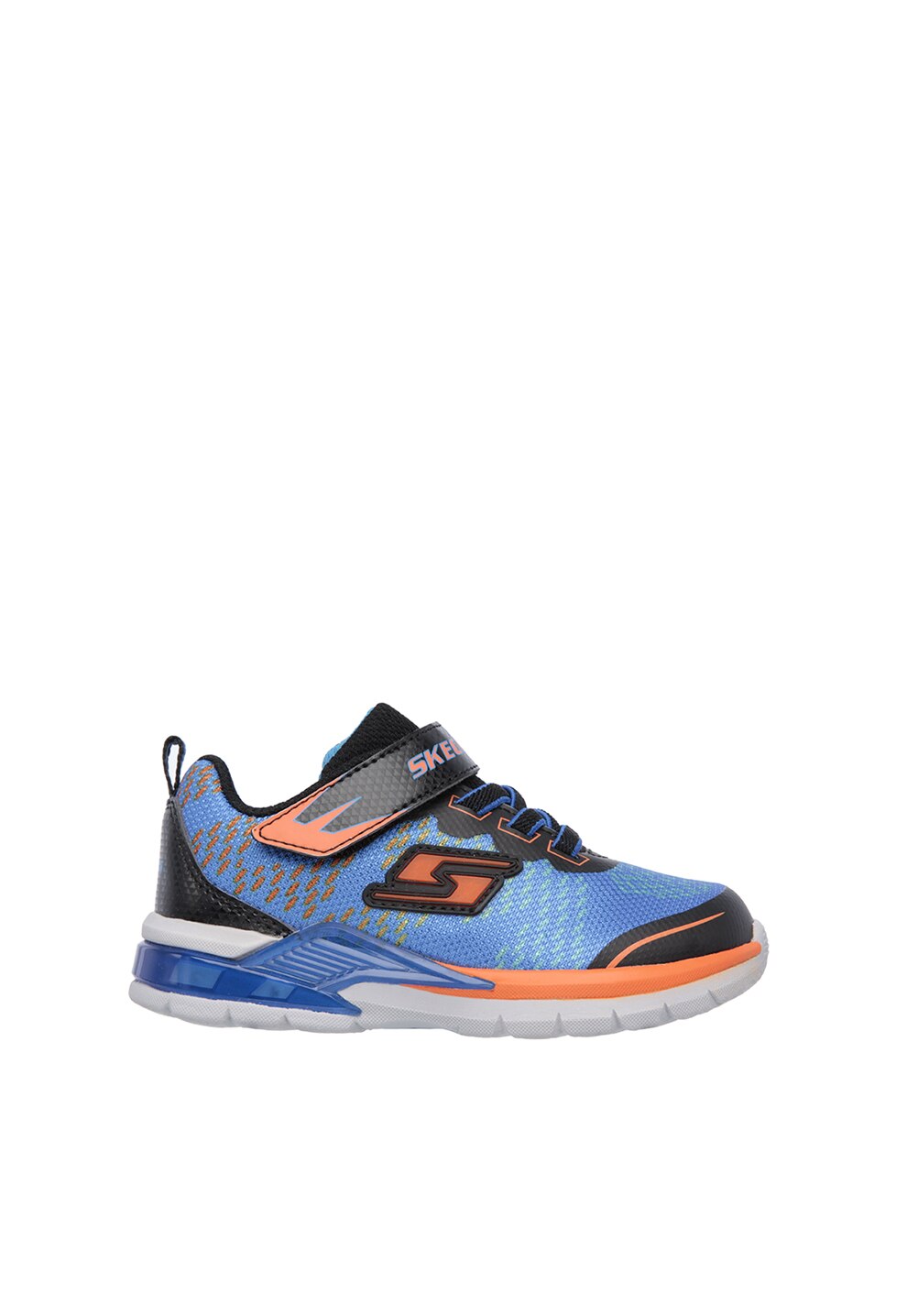 Skechers, Pantofi sport cu Led-uri Erupters II, Multicolor, 21 EU