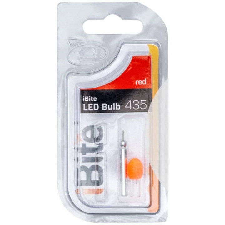 Avertizor luminos EnergoTeam Ibite 435 Battery + Bulb Led pack, rosu