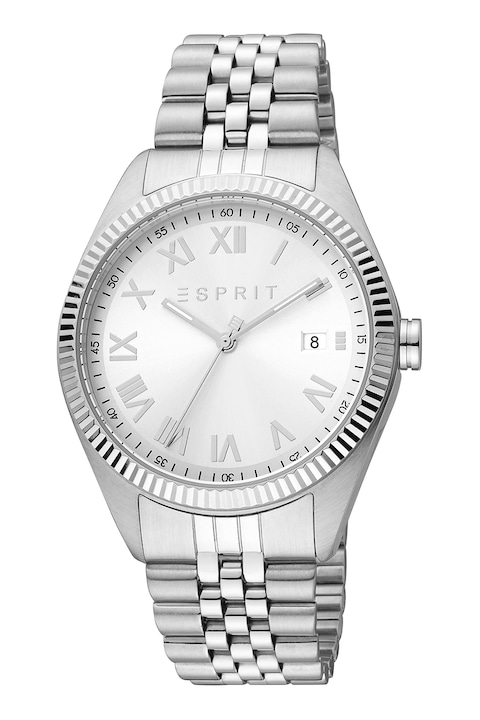 Esprit, Кварцов часовник от неръждаема стомана, Сребрист