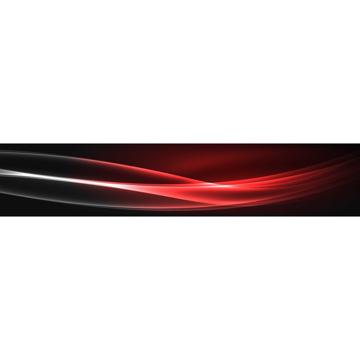 Panou sticla decorativa bucatarie 3000x600 mm Abstract A59 contine silicon pentru aplicare