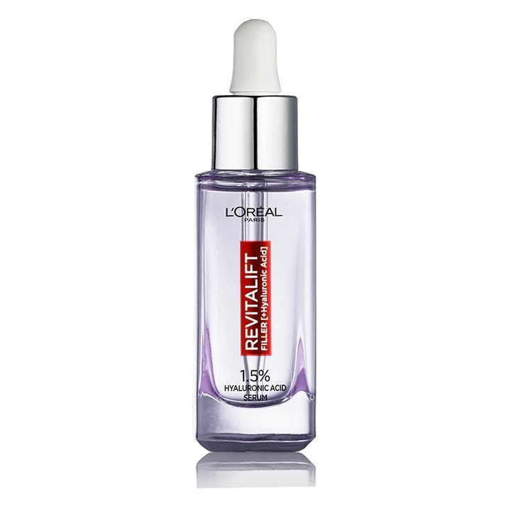 Ser L'Oréal Paris Revitalift Filler cu 1.5% acid hyaluronic pur, 30 ml