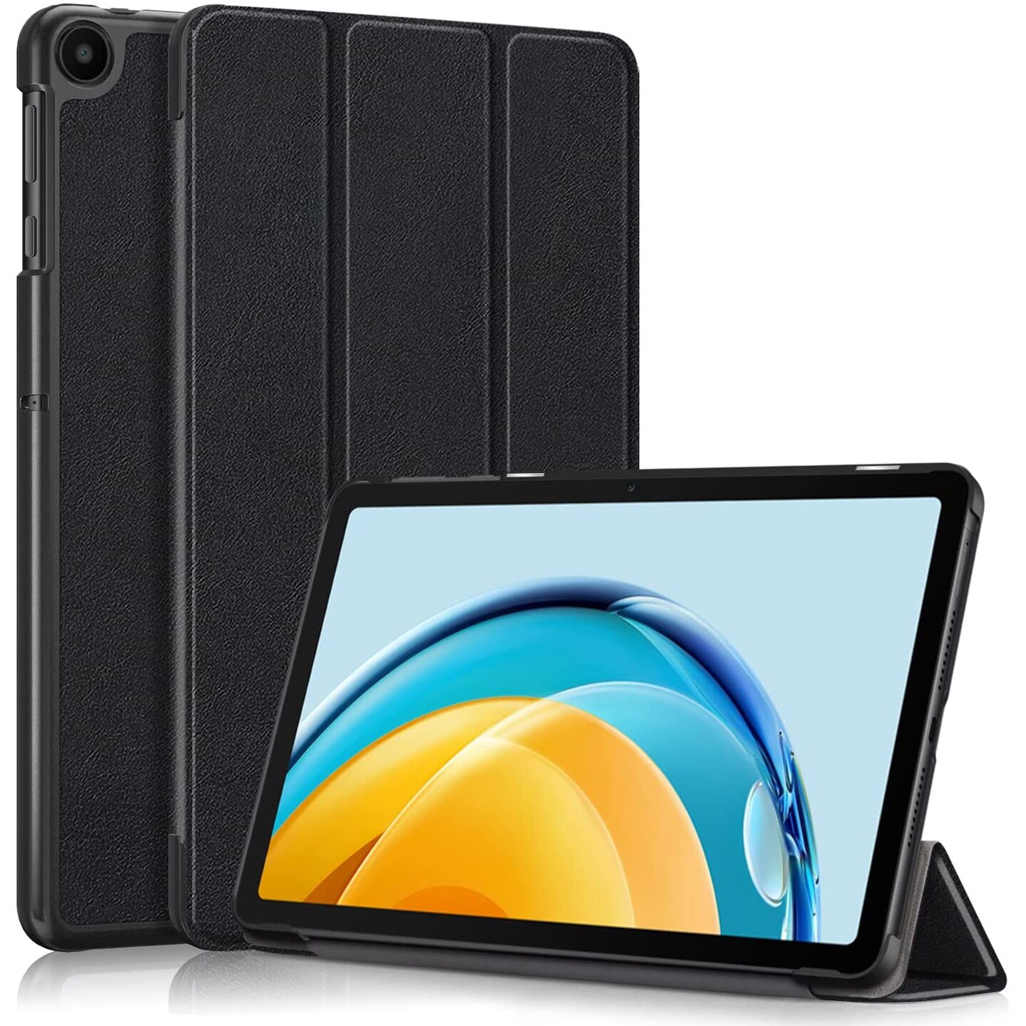 Husa pentru Huawei MatePad SE 10.4 inch UltraLight Slim functie stand Aiyando, negru