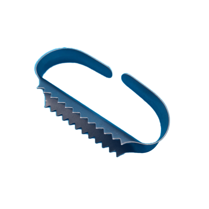 Pumnal Zimtat, Maner Intrerupt, Argintiu, 10 cm, Dalimag