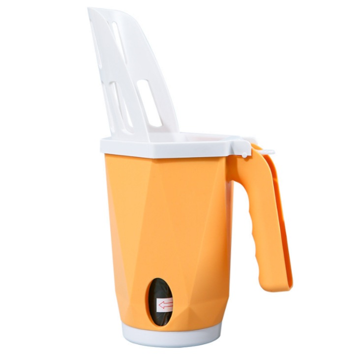 Accesoriu pentru litiera, FreeBiz, Polipropilena, Alb/Portocaliu