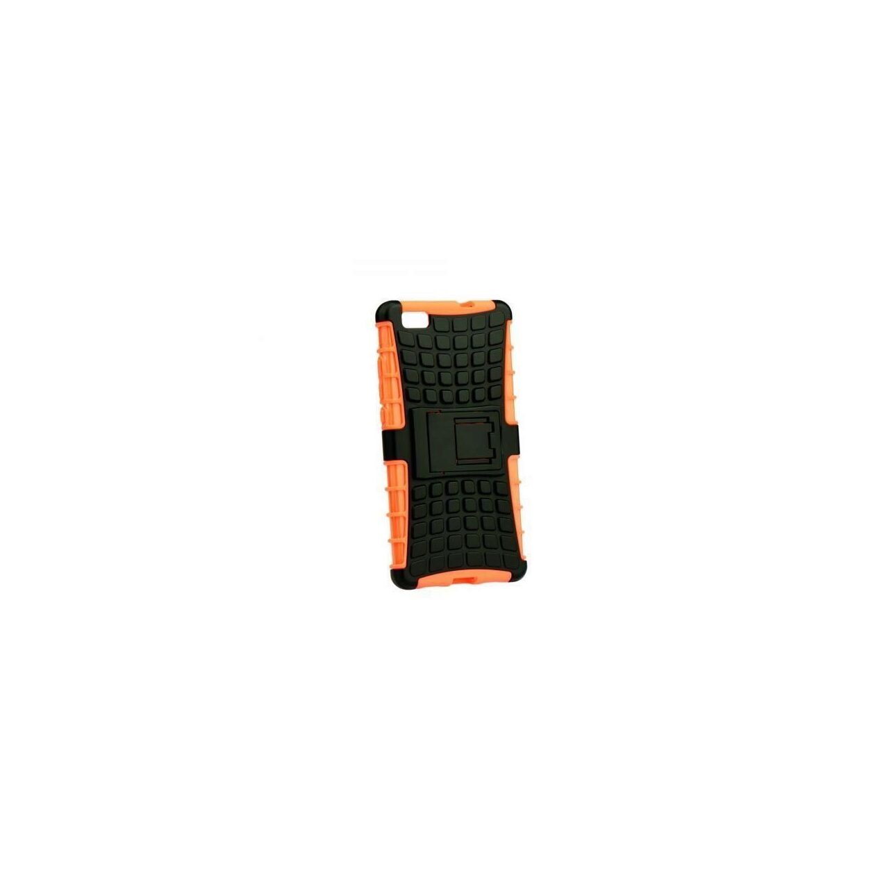 Husa Iberry Hybrid Panzer Portocalie Pentru Huawei P8 Lite