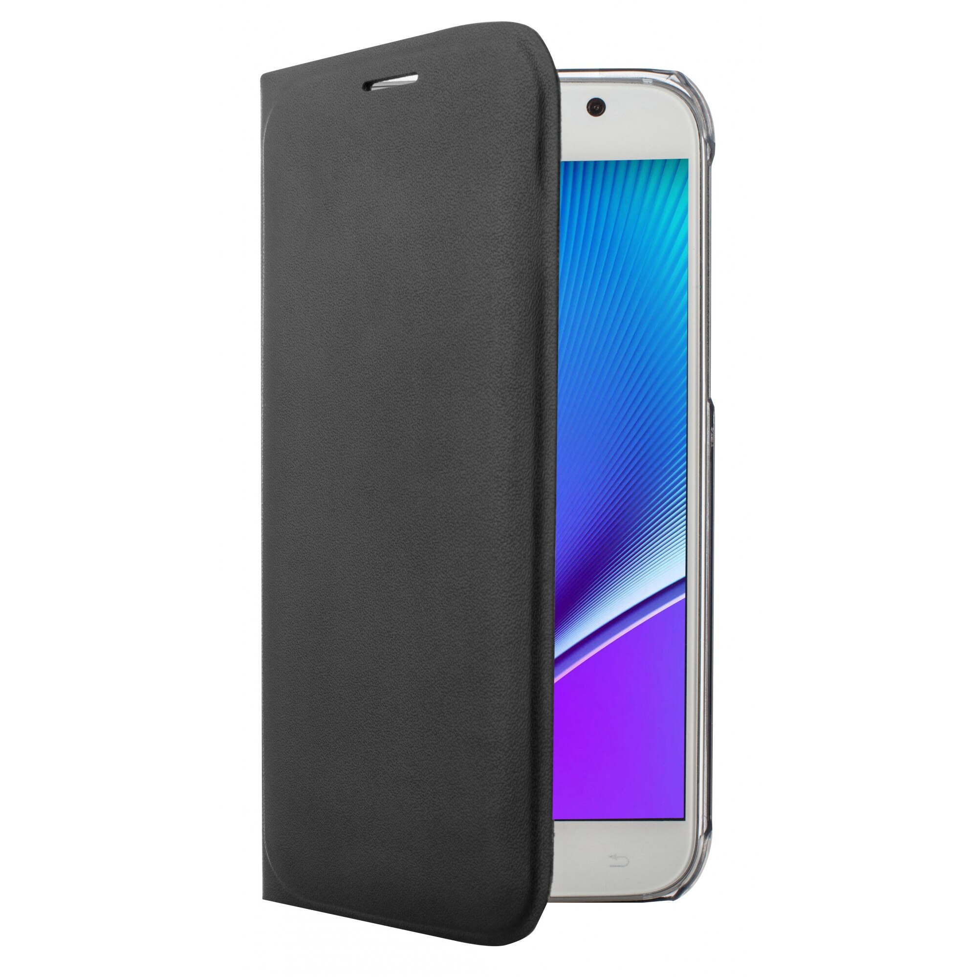 Book cover, Cellara, colectia Attitude, pentru Samsung Galaxy A5 2017, Negru