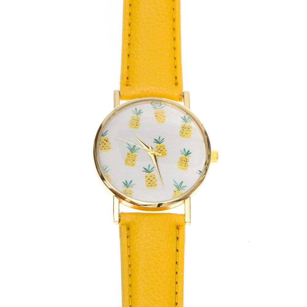 Ceas de dama Venti Pineapple Yellow