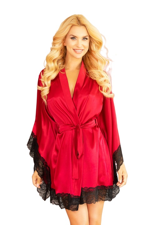 Női fürdőköpeny Mahe, Kalimo, Poliészter, Claret, Piros/Fekete, S