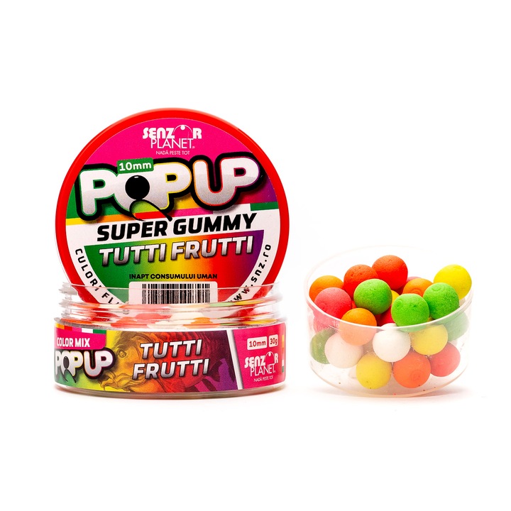 Pop-up, Senzor Planet, Tutti Frutti, 10 mm, 30 g