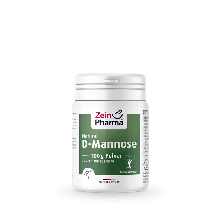 Pulbere naturala de D-Manoza D-Manoza D-Manoza, Zein Pharma, 100g