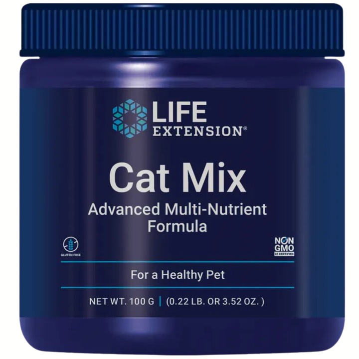 Supliment Alimentar, Life Extension, Supliment Alimentar Pentru Pisici, Taurina, Pulbere, Taurina, Curatare Cardiovasculara, Fara Aditivi, Sistem Cardiovascular, Cale Orala