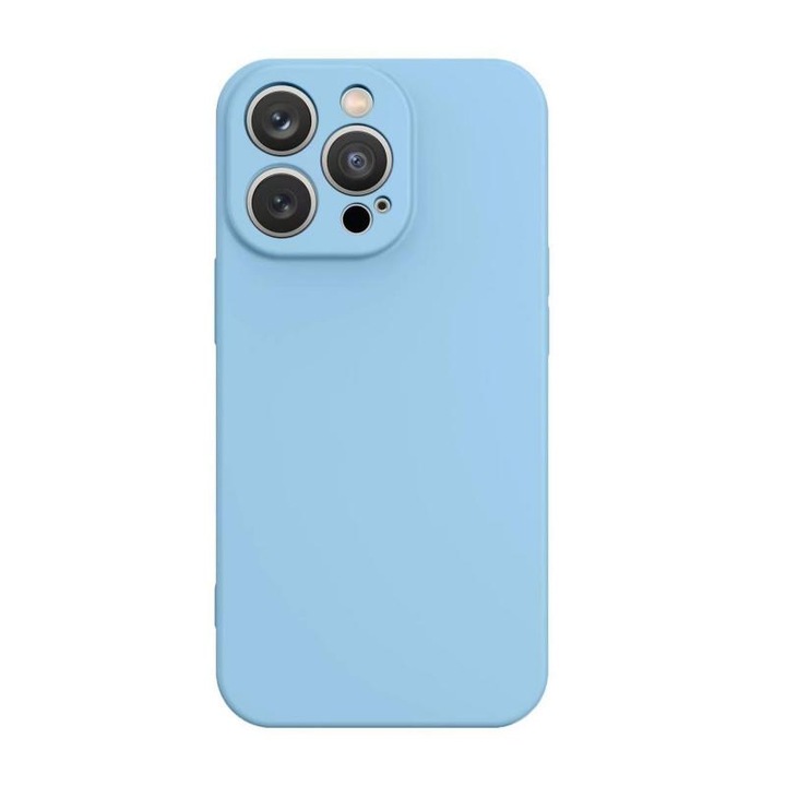Szilikon tok kompatibilis a Samsung Galaxy A14 4G / A14 5G Blue telefonnal