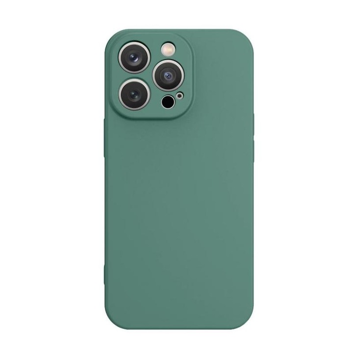 Szilikon tok kompatibilis a Samsung Galaxy A14 4G / A14 5G zöld telefonnal