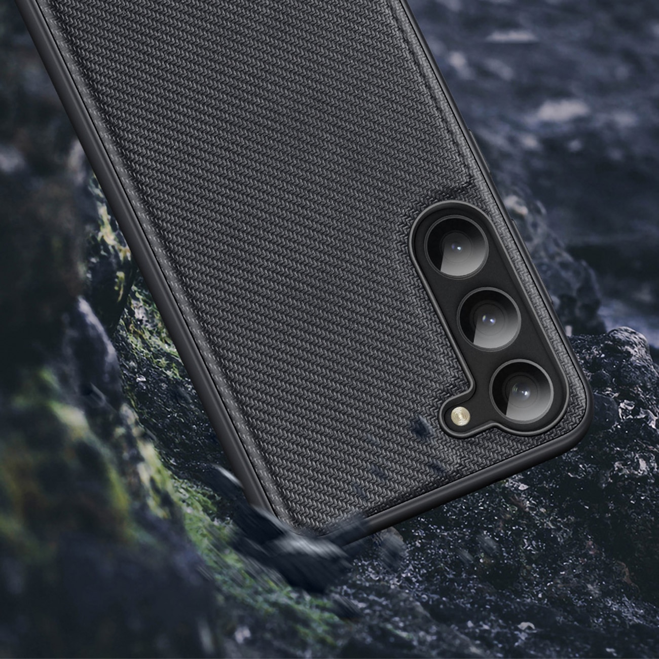 Husa telefon, Dux Ducis Fino, poliuretan, gri, pentru Samsung Galaxy S23+
