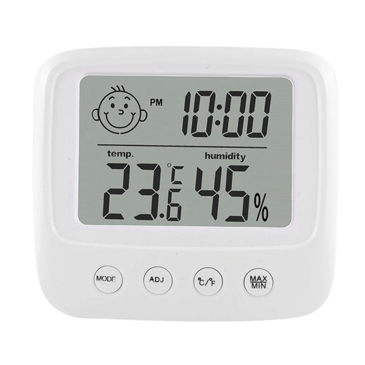 Ikonka Hőmérő és higrométer LCD képernyővel