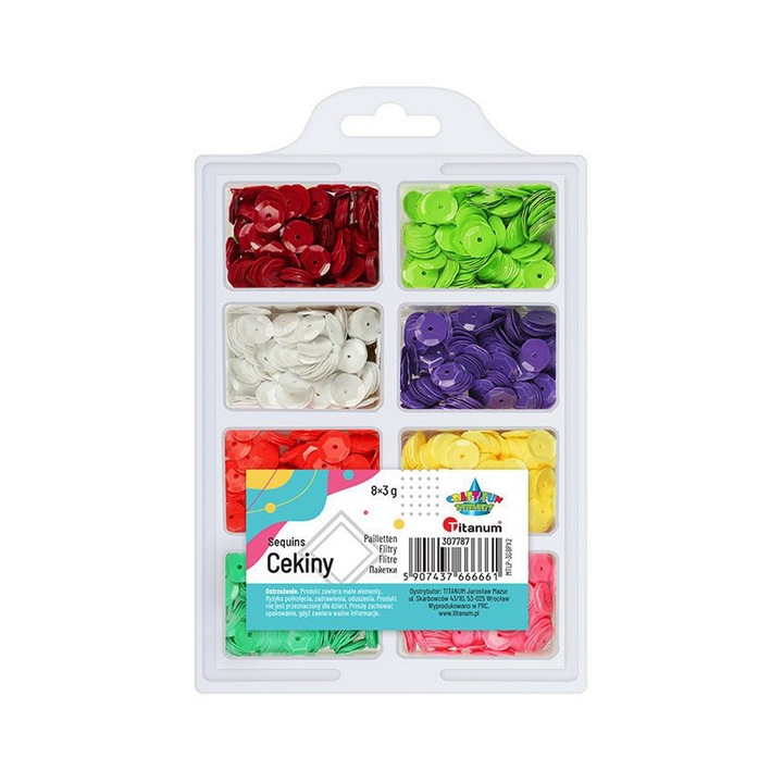 Set paiete, Titanum, Multicolor