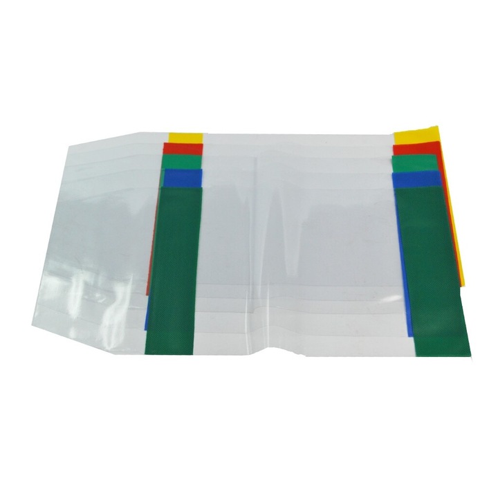 Set 5 Coperti caiet Happy Color multicolor 302x410-440mm