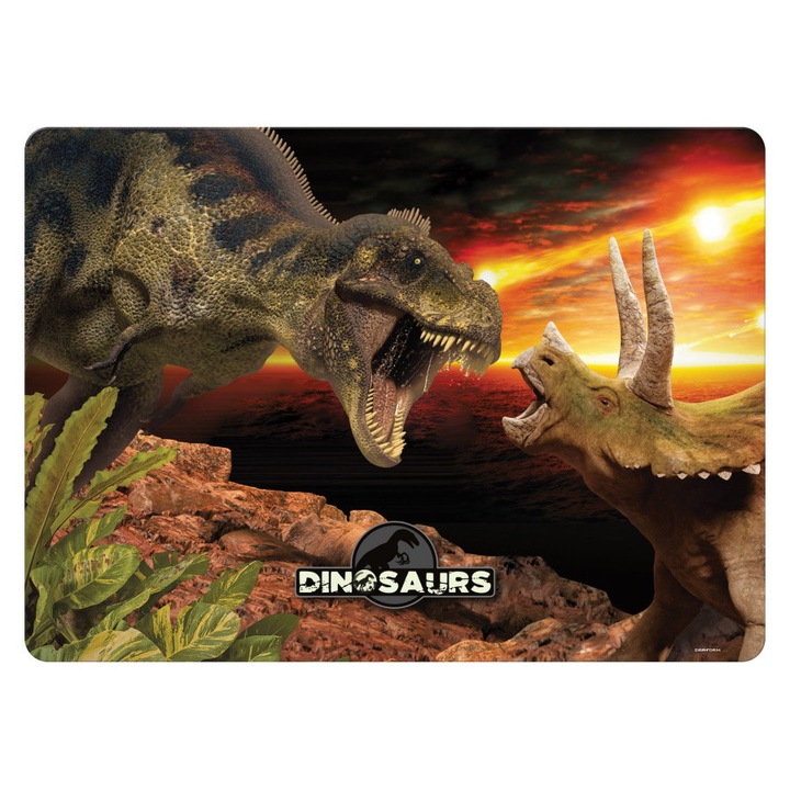 Dinoszauruszok asztali alátét - Battle