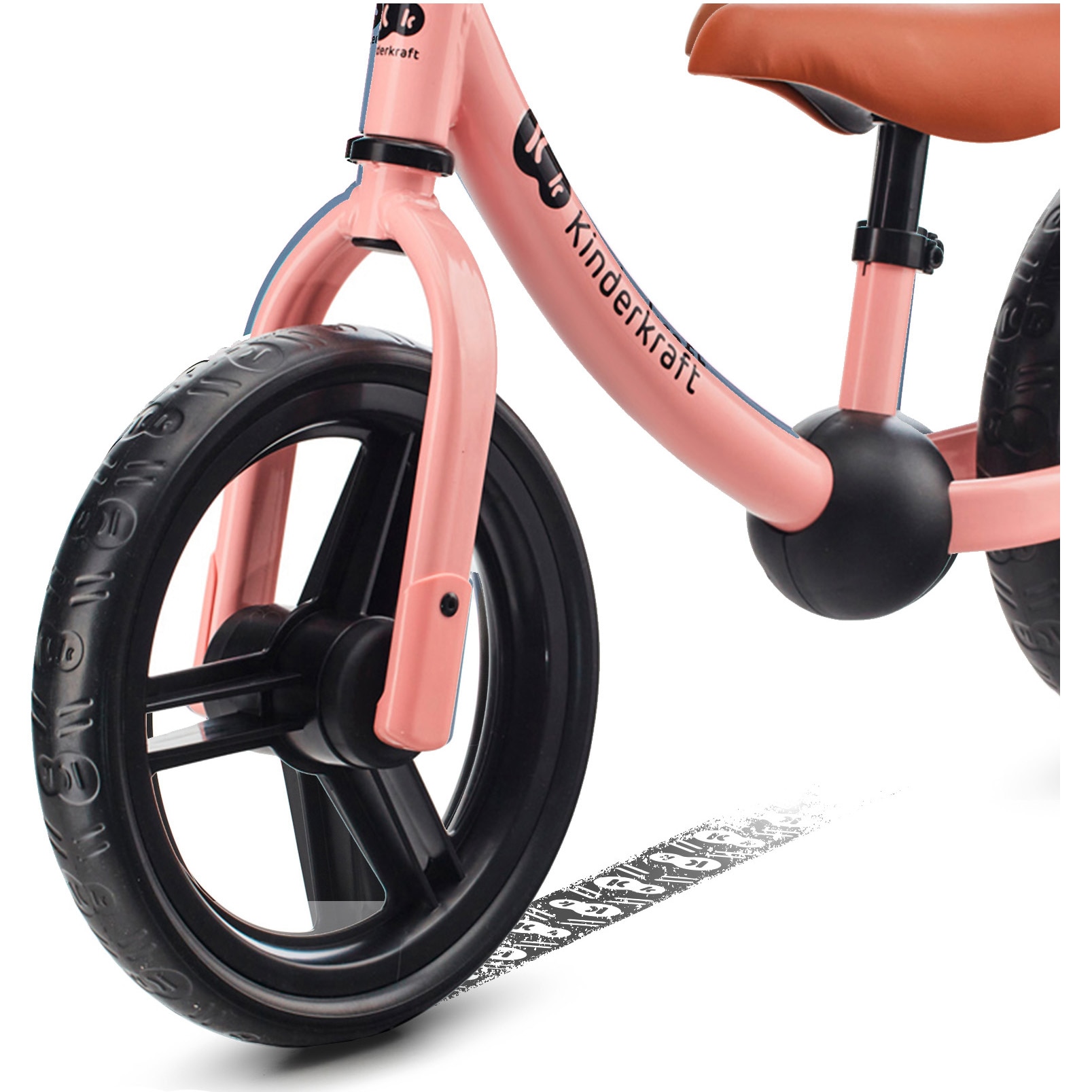 Bicicleta fara pedale Kinderkraft 2WAY NEXT, rose pink - eMAG.ro