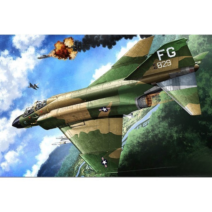 Модел на самолет, Academy, F-4C, Многоцветен