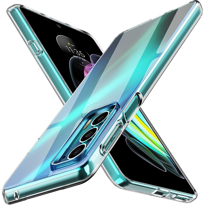 Husa Motorola Moto Edge 20, TPU, Transparent