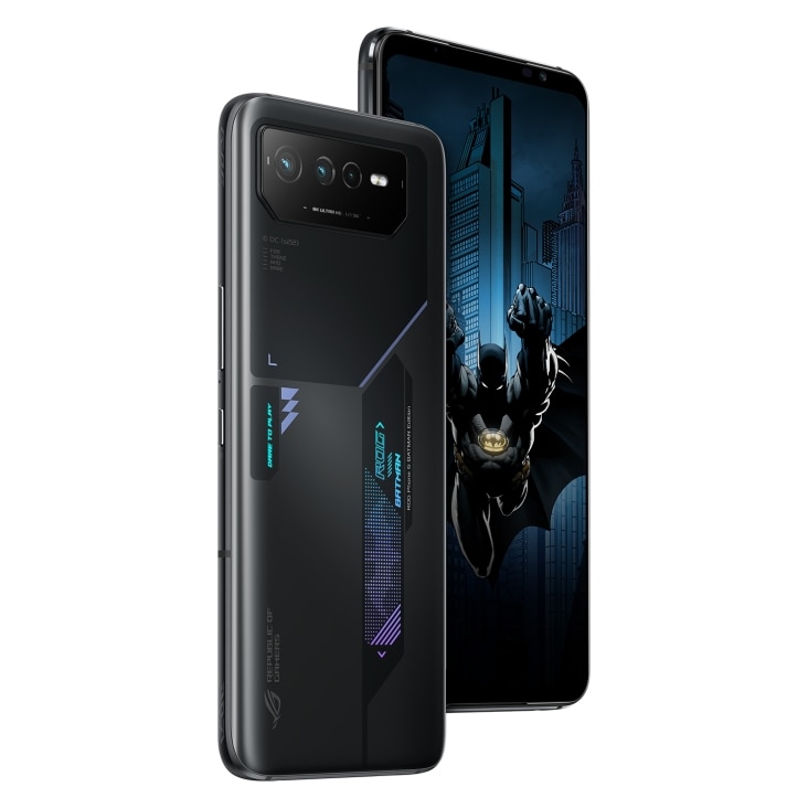 Telefon mobil ASUS ROG Phone 6 BATMAN Edition, 6,78 inchi, 165 Hz