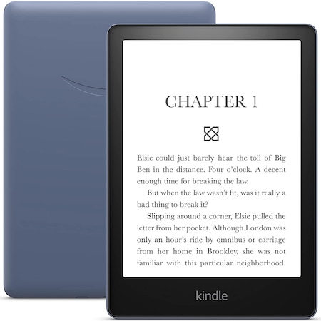 eBook четец Amazon Kindle Paperwhite 2021, 16 GB, 6.8", Bluetooth, Wi-Fi, USB C, Denim