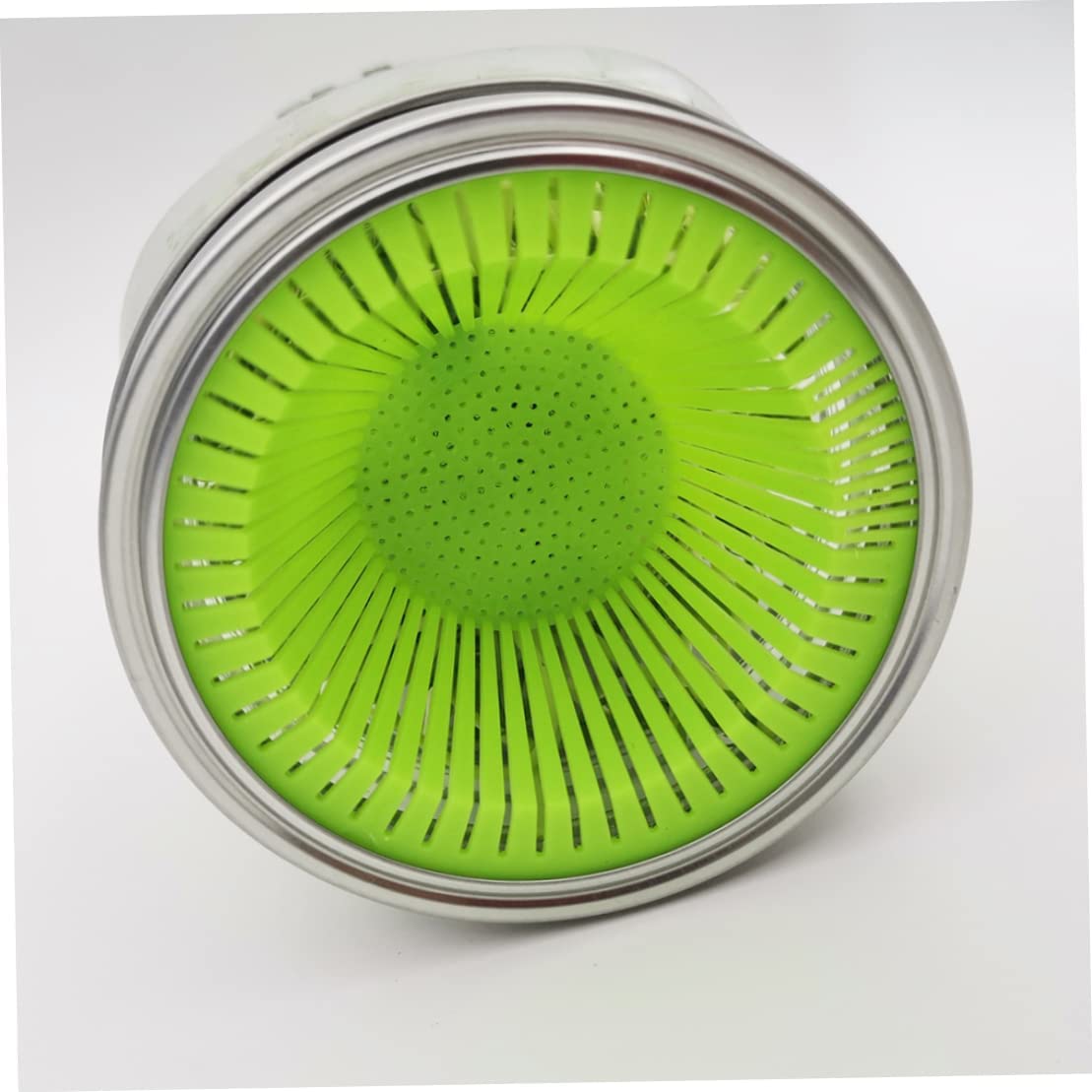 Set 2 capace pentru borcane, Inox, 8.6cm, Verde, 2 bucati - eMAG.ro