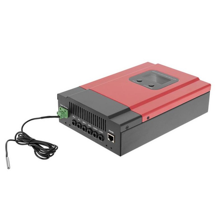 Controler incarcare solara, AZO, Digital, 60A, Negru/Rosu