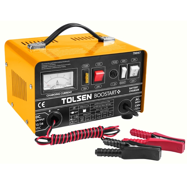 Autós egyenirányító, gyorstöltés, 12-24 V