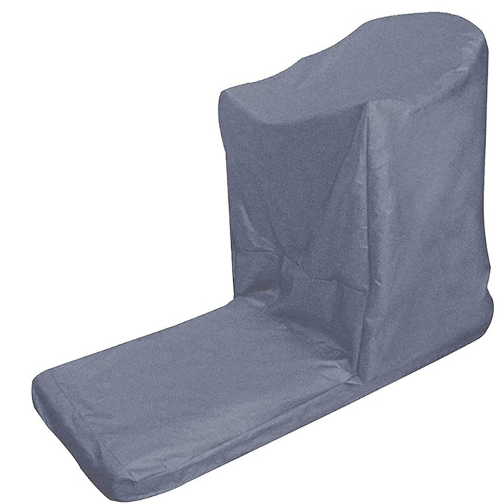 Husa impermeabila pentru banda de alergare, Panza, 206x94x170 cm, Argintiu