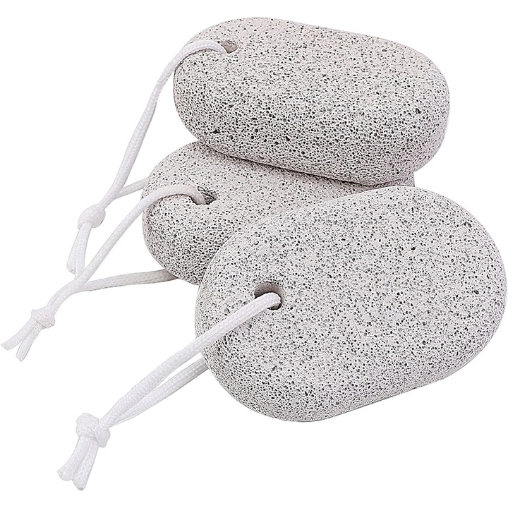 Set 3 bucati de piatra ponce pentru curatarea pielii a picioarelor