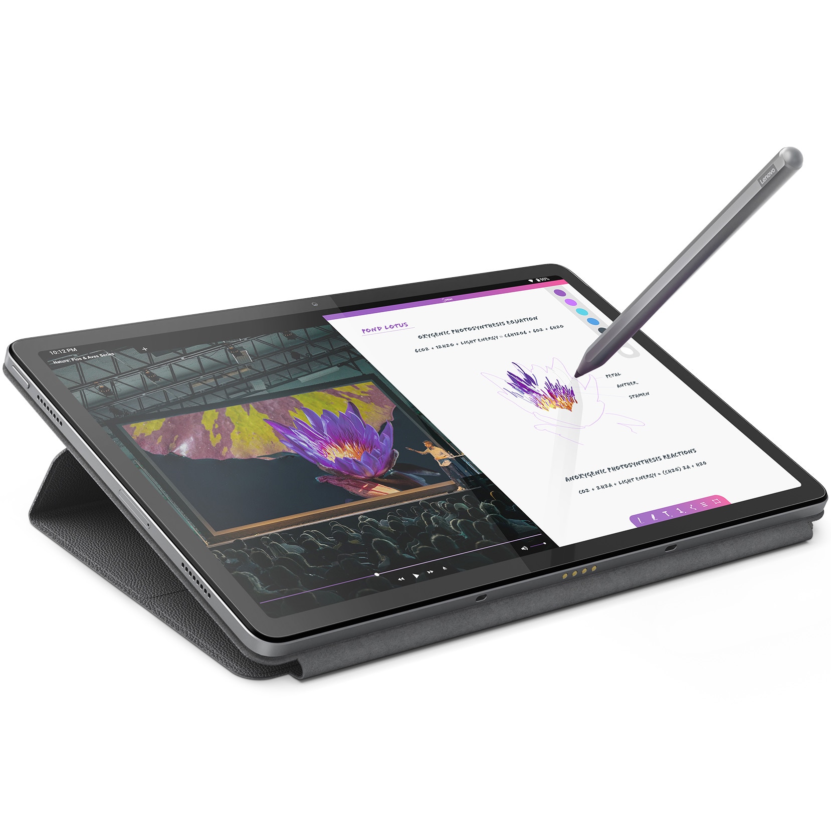 Husa de protectie Lenovo ZG38C04236 pentru P11 Pro (2nd Gen), Dark Gray