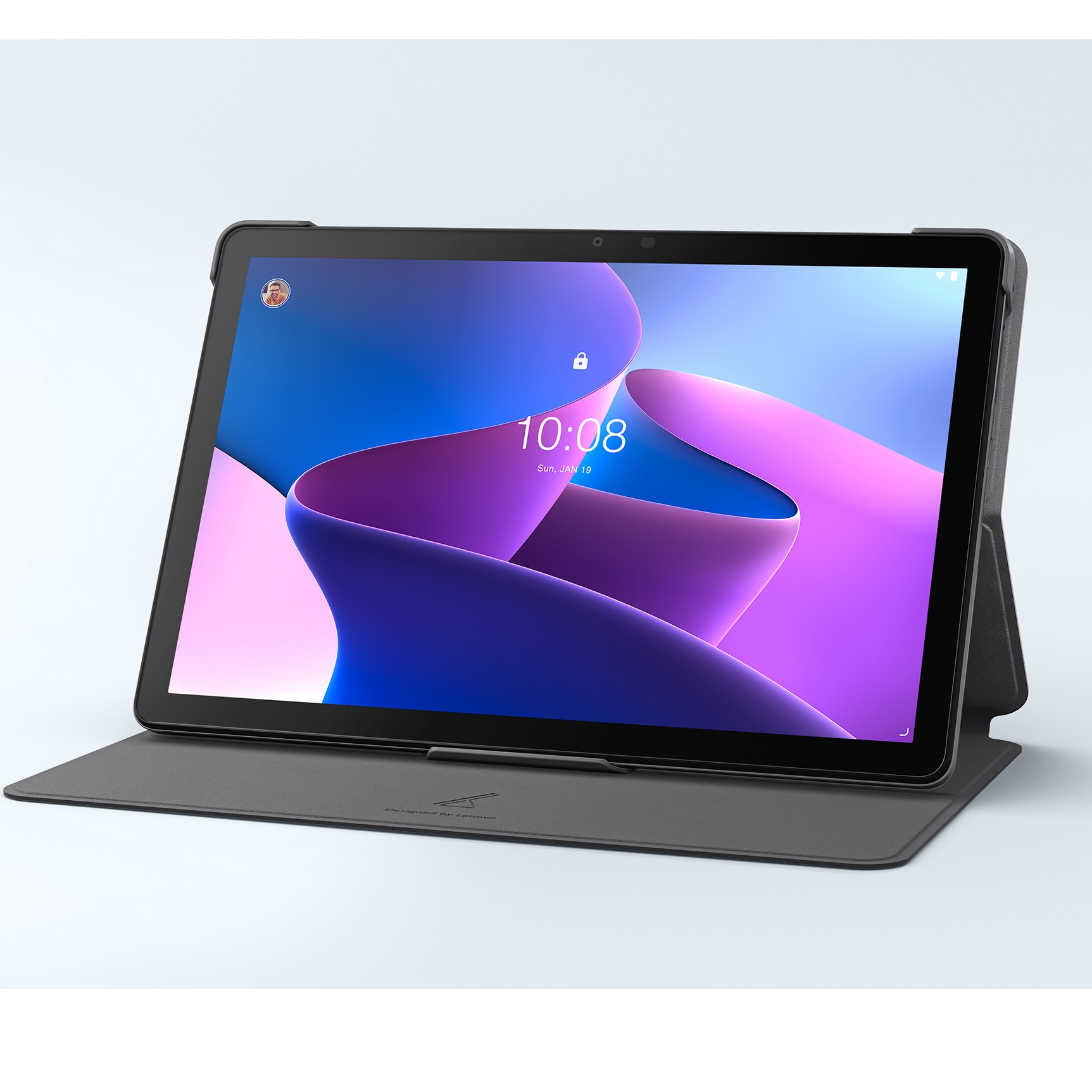 Husa de protectie Lenovo ZG38C03900 pentru M10 (3rd Gen), Negru