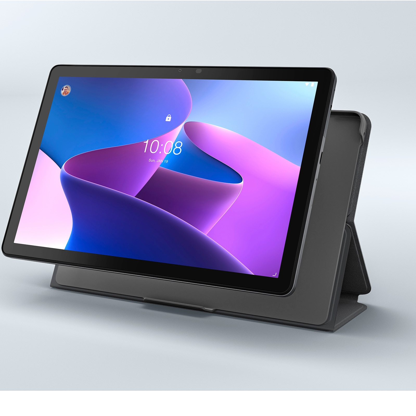 Husa de protectie Lenovo ZG38C03900 pentru M10 (3rd Gen), Negru