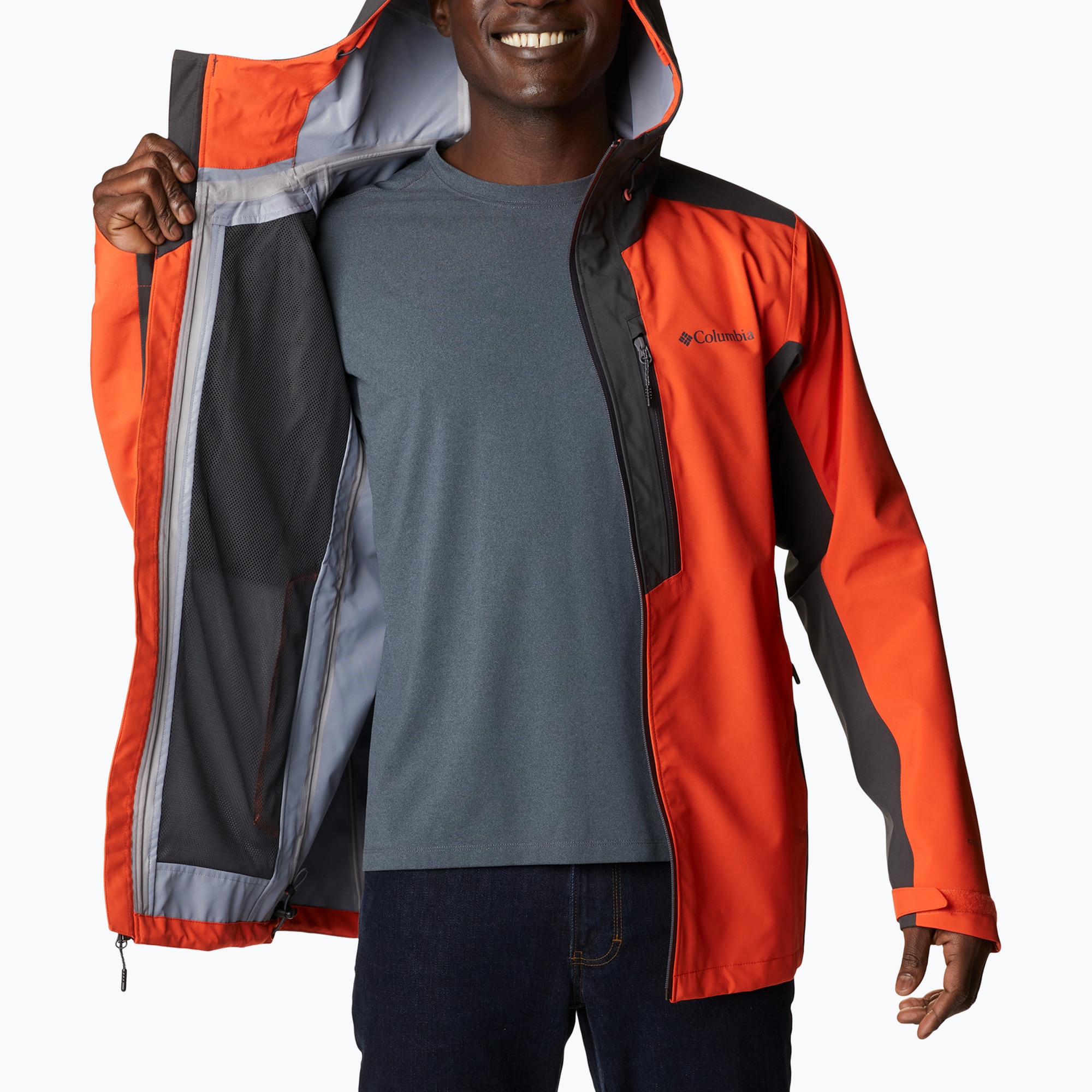 Hpl Serac Shell in membrana Dry® A+ con fodera termica inter Uomo