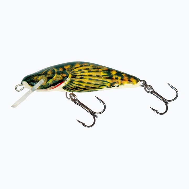 Wobbler csali Salmo Bullhead, 4,5 cm és 6 cm, zöld, 2 db-os készlet