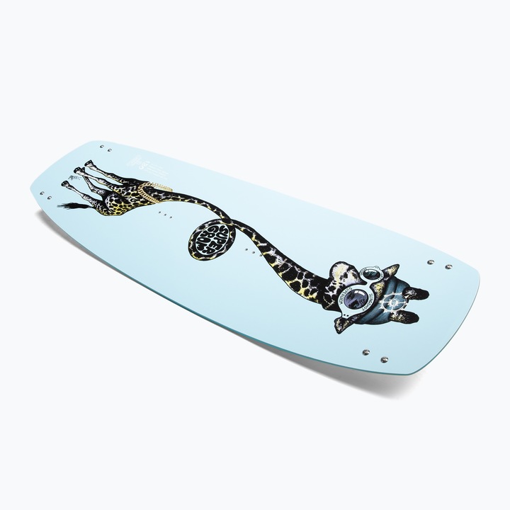 Placa wakeboard pentru copii, Slingshot, 135 cm, 2.8kg, Lemn, Multicolor