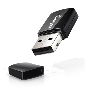 Adaptor Wireless Edimax EW-7811UTC, Dual Band, 433Mbps Adaptor Wireless Edimax EW-7811UTC, Dual Band, 433Mbps