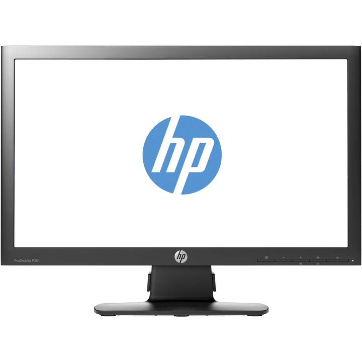 Монитор LED HP 20", Wide, DVI-D, Черен, C9F26AA