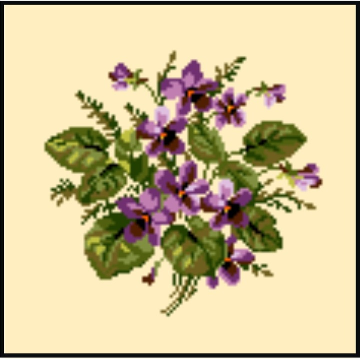 Toporasi - kit goblen cu panza imprimata